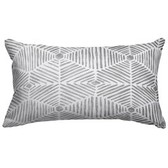 Majestic Home Goods Pillow 12x20 Charlie Gray