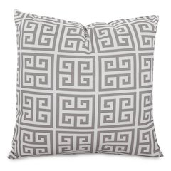 Majestic Home Goods Pillow 20x20 Towers Gray