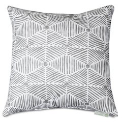 Majestic Home Goods Pillow 20x20 Charlie Gray