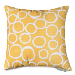 Majestic Home Goods Pillow 24x24 Fusion Yellow