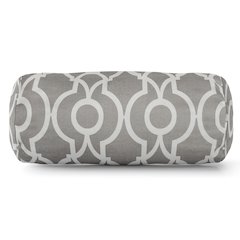 Majestic Home Goods Bolster Pillow Athens Gray