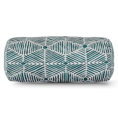 Majestic Home Goods Bolster Pillow Charlie Emerald