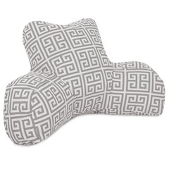 Majestic Home Goods Reading Pillow Towers Gray