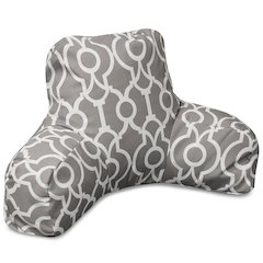 Majestic Home Goods Reading Pillow Athens Gray