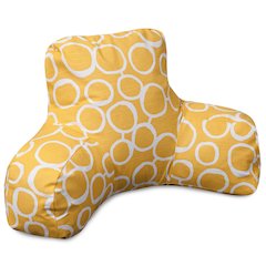 Majestic Home Goods Reading Pillow Fusion Yellow