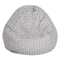 Majestic Home Goods Small Bean Bag Towers Gray