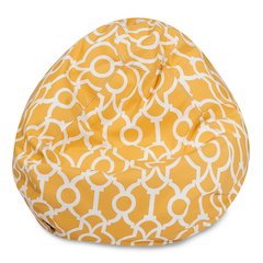 Majestic Home Goods Small Bean Bag Athens Citrus