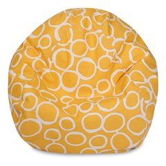 Majestic Home Goods Small Bean Bag Fusion Yellow