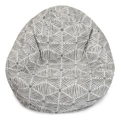 Majestic Home Goods Small Bean Bag Charlie Gray