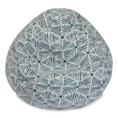 Majestic Home Goods Small Bean Bag Charlie Emerald
