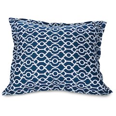 Majestic Home Goods Floor Pillow Athens Navy