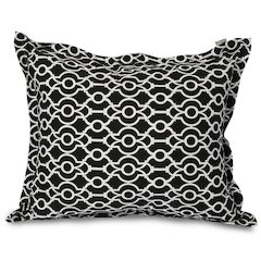 Majestic Home Goods Floor Pillow Athens Black