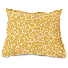Majestic Home Goods Floor Pillow Fusion Yellow