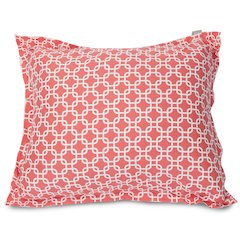 Majestic Home Goods Floor Pillow Links Coral