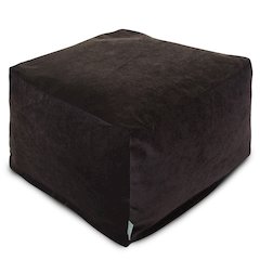 Majestic Home Goods Ottoman Pouf Villa Storm