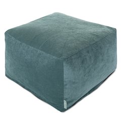 Majestic Home Goods Ottoman Pouf Villa Azure