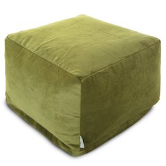 Majestic Home Goods Ottoman Pouf Villa Apple