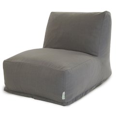 Majestic Home Goods Chair Lounger Wales Gray