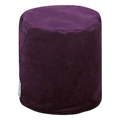 Majestic Home Goods Pouf Villa Aubergine
