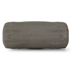 Majestic Home Goods Bolster Pillow Wales Gray
