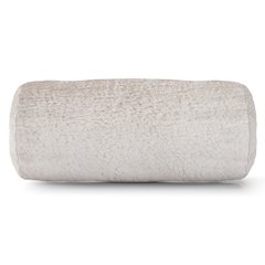 Majestic Home Goods Bolster Pillow Sherpa Cream