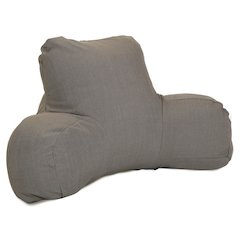 Majestic Home Goods Reading Pillow Wales Gray