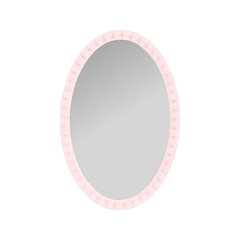 Varsha Oval Glossy Lilac Mirror