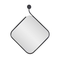 Hudson Squared Metal Mirror