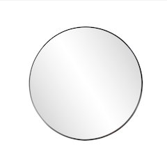 Stainless Steel Round Mirror