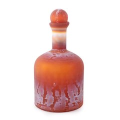 Mercer Glass Capped Bottle in Tangerine- Short