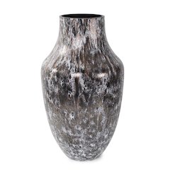 Zynsky Art Glass in Deep Mocha Brown- Tall