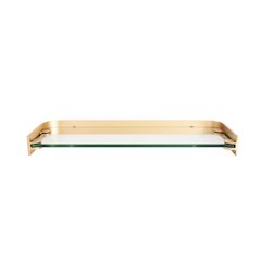 Esteban Glass and Metal Shelf