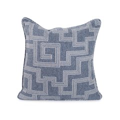 Indoor/Outdoor Pillow 24 x 24 Syros Denim