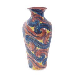 Camille Flared Ceramic Tall Vase