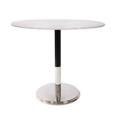 Micca Bistro Table in White Marble