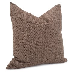 24 x 24 Pillow  Panama Chocolate  - Down Insert