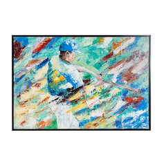 Home Run Swing Wall Art