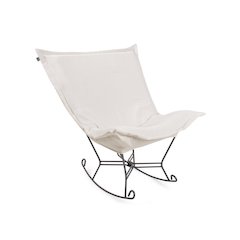 Puff Rocker Ottoman  Pana Natural/Natural