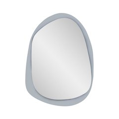 Ahrends Asymmetrical Mirror with Gray Glass Framing
