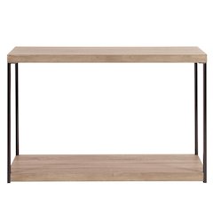 Wood & Metal Console Table
