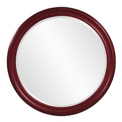 George Mirror - Glossy Burgundy