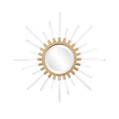 Golden Nimbus Mirror
