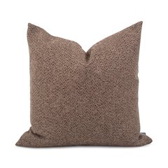 24 x 24 Pillow  Panama Chocolate  - Poly Insert
