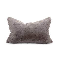 Pillow  14 x 22 Angora Stone - Poly Insert