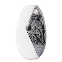 Oxman Hypnotic Tall Glass Vase