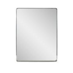 Steele Polished Silver Mirror