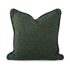 24 in. x 24 in. Pillow  Barbet Forest  - Down Insert