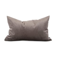 Pillow  14 x 22 Bella Pewter - Down Insert