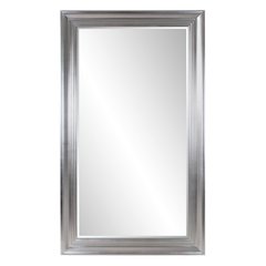 Oversized Tierney Silver Leafed Mirror
