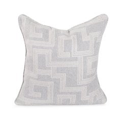 Indoor/Outdoor Pillow 24 x 24 Syros Fog